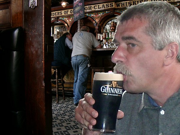 in einem Pub in Belfast